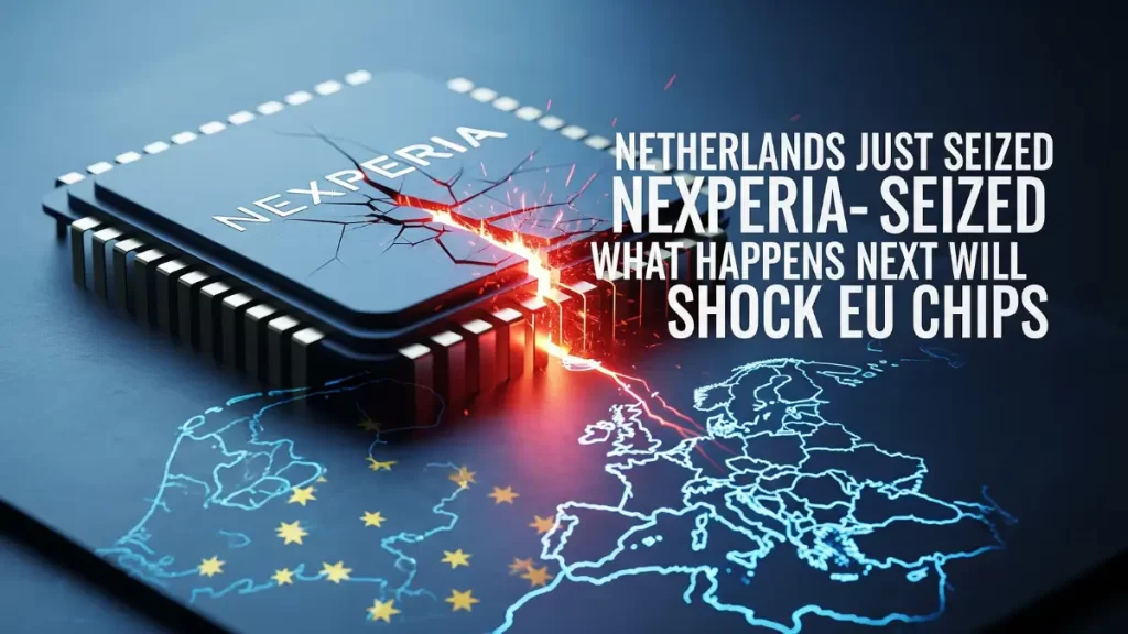 Netherlands Just Seized Nexperia-What Happens Next Will Shock EU Chips |